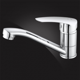 Смеситель для умывальника Elghansa WIEDEN NEW 16A0909, длинный излив, однорычажный