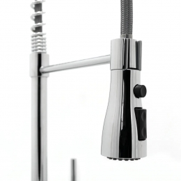 Смеситель для кухни Vanhausen VN15.235.000 с выдвижной лейкой, хром