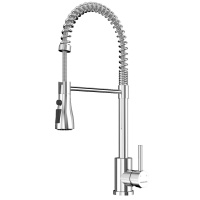 Смеситель для кухни Vanhausen VN15.235.000 с выдвижной лейкой, хром