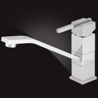 Смеситель для кухни Elghansa KUBUS 5609741, длинный излив, однорычажный