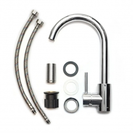 Смеситель для кухни Vanhausen VN15.220.000 однорычажный, хром