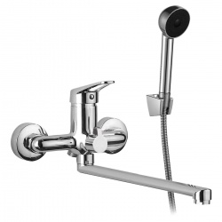 Смеситель для ванны Vanhausen VN19.501.000 однорычажный, хром