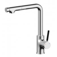 Смеситель для кухни ESKO Kitchen K12, высокий излив, вытяжная лейка, однорычажный