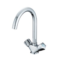 Смеситель для кухни ESKO Moscow MS06, высокий излив, двухвентильный