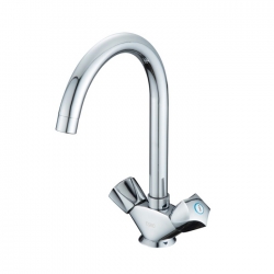 Смеситель для кухни ESKO Moscow MS06, высокий излив, двухвентильный