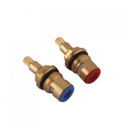 Кран букса SEDAL 1/2 20 шлиц под юбку поворот 180* (для горячей воды)