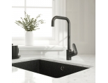 Смеситель для кухни AM.PM Like F8006022, однорычажный, высокий излив, черный