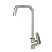 Смеситель для кухни AM.PM Like F8006011, однорычажный, высокий, поворотный, сатин