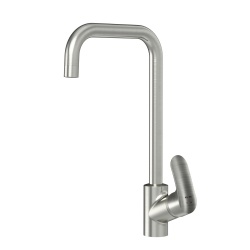 Смеситель для кухни AM.PM Like F8006011, однорычажный, высокий, поворотный, сатин