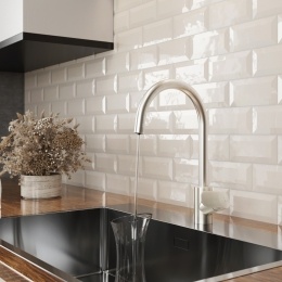 Смеситель для кухни AM.PM Like F8007711, однорычажный, высокий, с каналом для питьевой воды, сатин