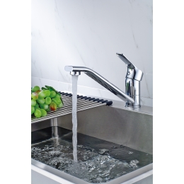 Смеситель для кухни Rossinka RS29-21, однорычажный, длинный излив