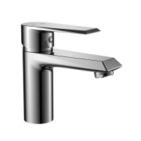 Смеситель для умывальника Rossinka RS28-11, однорычажный, литой излив