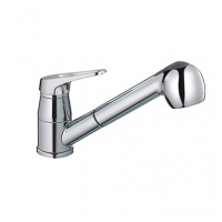 Смеситель для кухни Frap F6013, однорычажный, выдвижная лейка