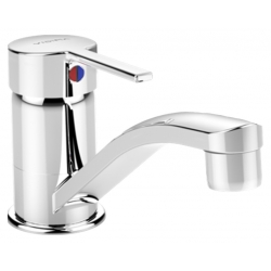 Смеситель для умывальника Vidima LOGIK BA276AA, однорычажный, длинный излив