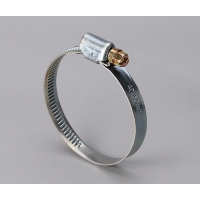 Хомут червячный 120-140 оцинкованный