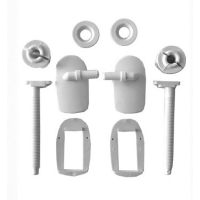 Комплект креплений для сиденья Верона Белый