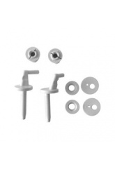 Комплект креплений для сиденья ВестМ Белый