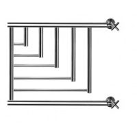 Полотенцесушитель 60/60 НИКА ECON / SIMPLE ПМ5 водяной боковое подключение