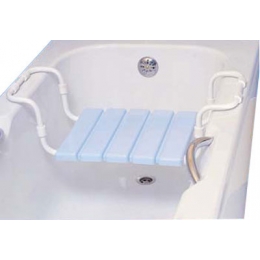 Сиденье для ванны Лидер (голубое/перл.гол)