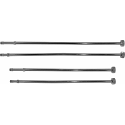 Подводка д/воды (жесткая) 1/2 г/г 80см