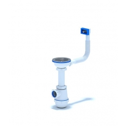 Сифон А0145SA15 для мойки Ани с переливом