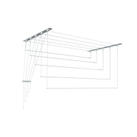 Сушилка д/белья потолочная Лиана 2,30м белая