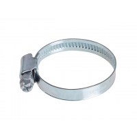 Хомут червячный 100-120 оцинкованный