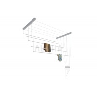 Сушилка д/белья настенная Лиана 1,0м белая