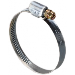 Хомут червячный 23-35 оцинкованный