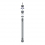 Сифон D230 гофрированный UNICRON 1 1/2x40x50 (120см)