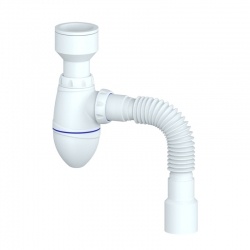 Сифон К225 для писсуара UNICORN с выходом 50 и гофрой