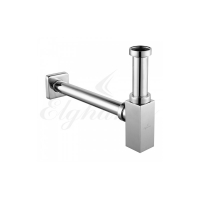 Сифон для раковины 1-1/4" 220*345 мм SquareLine