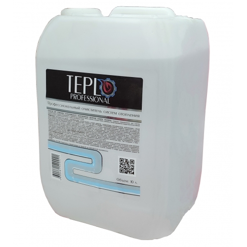 Очиститель систем отопления ТeploProfessional 10 л (ортофосфорная кислота) концентрат купить в интернет магазине Санрай73