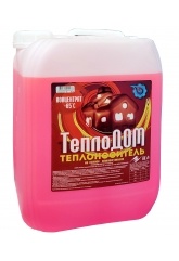 Теплоноситель Сфера воды (ТеплоДом) 10кг до -65 (Этиленгликоль)