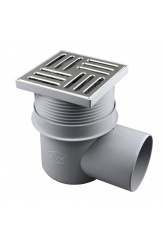 Трап горизонтальный 110 (150х150) СУХОЙ TQ1612 Ани Пласт