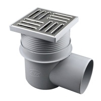 Трап горизонтальный 110 (150х150) СУХОЙ TQ1612 Ани Пласт