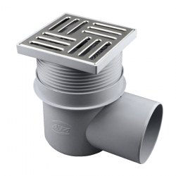 Трап горизонтальный 110 (150х150) СУХОЙ TQ1612 Ани Пласт