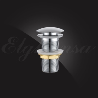 Донный клапан Elghansa WASTE SYSTEMS WBT-112 для раковины без перелива, хром