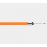 Излив для смесителя для кухни FRAP W02, гибкий, оранжевый