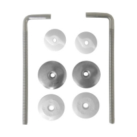 Крепеж для сиденья Атлантик Белый