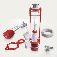 Арматура 2кн,хром, нижний подвод АС-12.1M стандарт РБМ