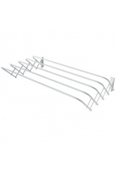 Сушилка д/белья настенная Лиана 1,2м белая