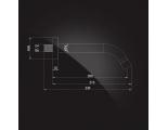 Излив настенный Elghansa CONCEALED SPOUTS RS-7P