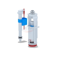 Арматура 1кн. АНИпласт хром нижн/подв. WC8510C АНИ пласт