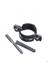 Крепление трубы к стене с резиновым уплотнителем (155-162) 6