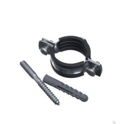 Крепление трубы к стене с резиновым уплотнителем (178-188) 7