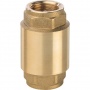 Клапан обратный 1/2"вр Stout пружинный муфтовый с металлическим седлом