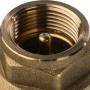 Клапан обратный 3/4"вр Stout пружинный муфтовый с металлическим седлом