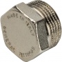 Заглушка 3/4"нр Stout никелированная латунная