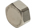 Заглушка 3/4"вр Stout никелированная латунная